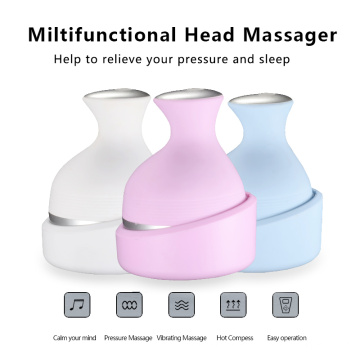 wireless body massager Electrical Equipements Suppliers Brush Factory price handle mini electric hair scalp head massager